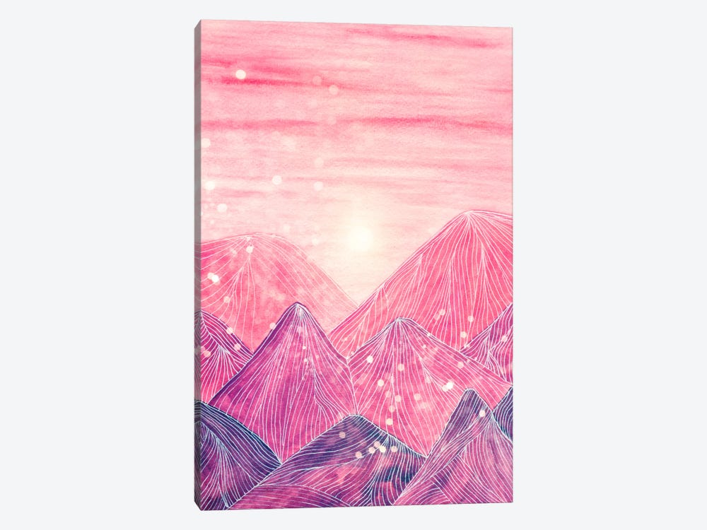 Lines In The Mountains XXI by Viviana Gonzalez 1-piece Canvas Print