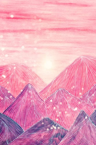 Viviana Gonzalez: Lines In The Mountains XXI by Viviana Gonzalez
