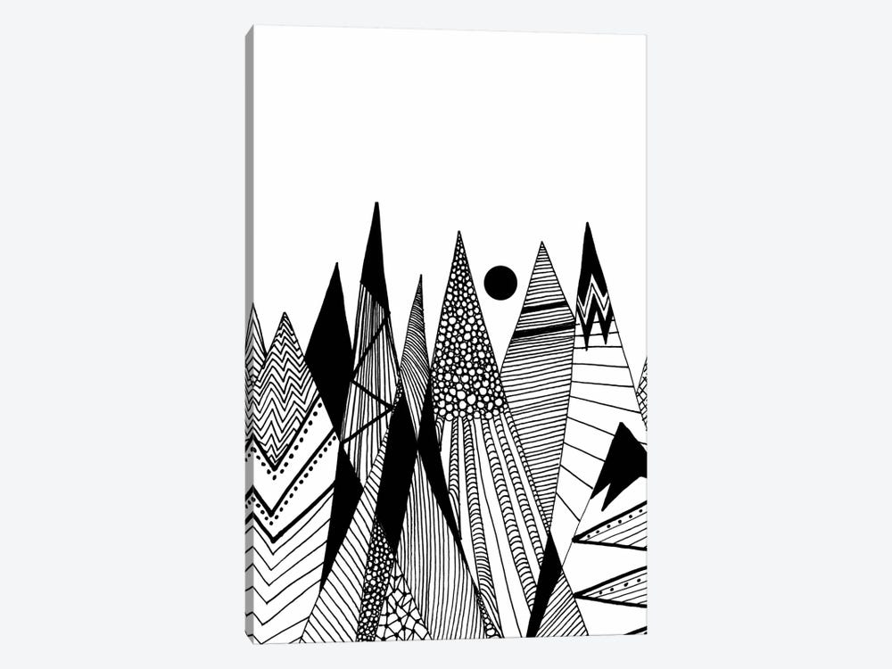 Patterns In The Mountains II by Viviana Gonzalez 1-piece Canvas Art Print