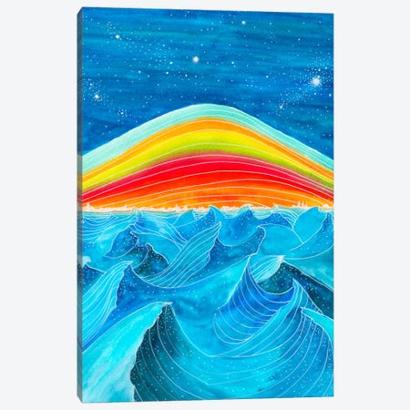 Rainbow Mountain Canvas Print #VGO89} by Viviana Gonzalez Canvas Art Print