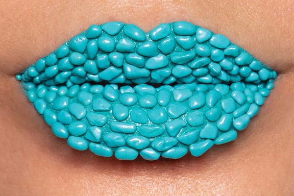 Lips: Aqua by Vlada Haggerty