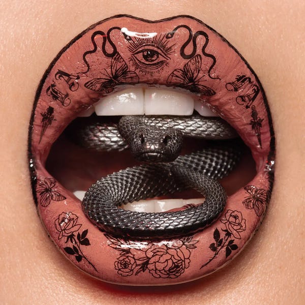 Snakes: Tattoo by Vlada Haggerty