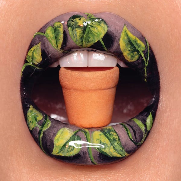 Lips: Pothos by Vlada Haggerty