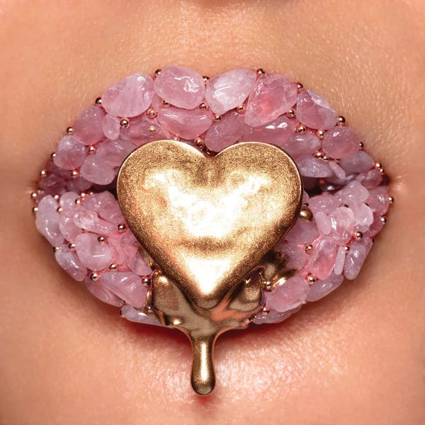 Lips: Bleeding Heart by Vlada Haggerty