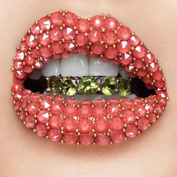 Glam Bedroom: Peach by Vlada Haggerty