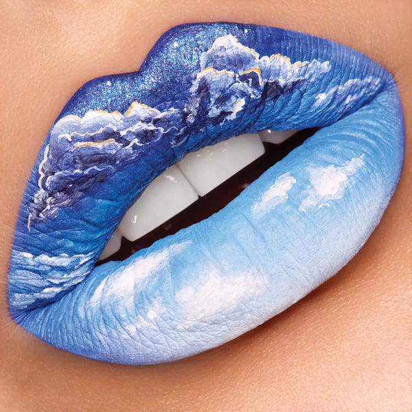 Lips: Sky Angle by Vlada Haggerty