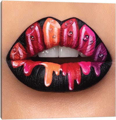 Lipstick Day Canvas Art Print - Fashion Photography