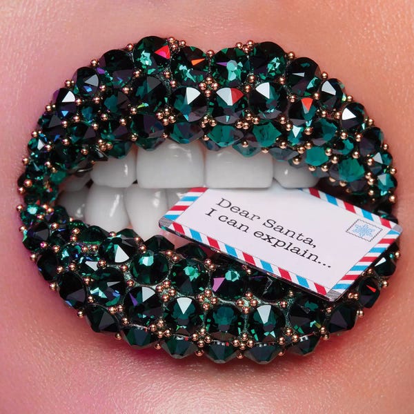 Seasonal Glam: Dear Santa by Vlada Haggerty