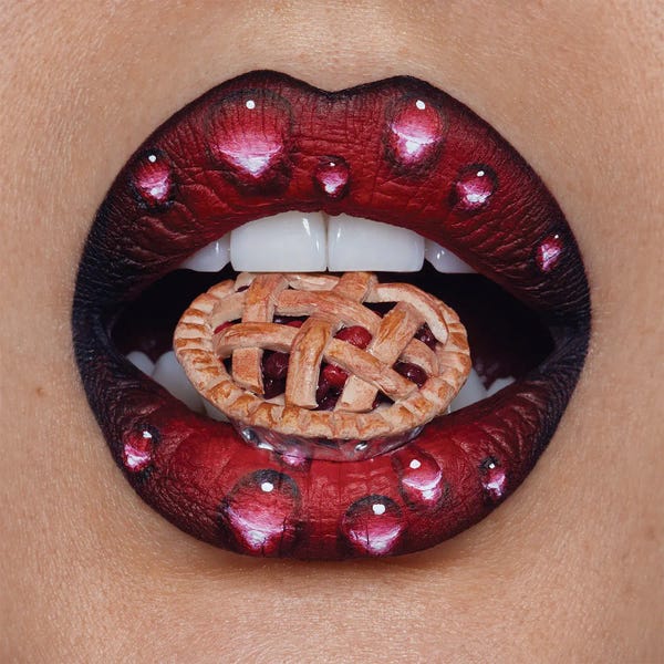 Lips: Cherry Pie by Vlada Haggerty