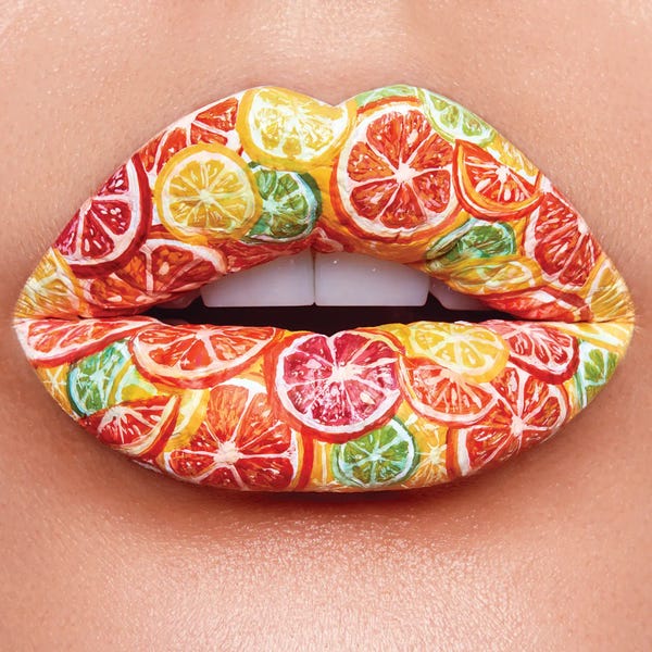 Preppy Pop Art: Vitamin C by Vlada Haggerty