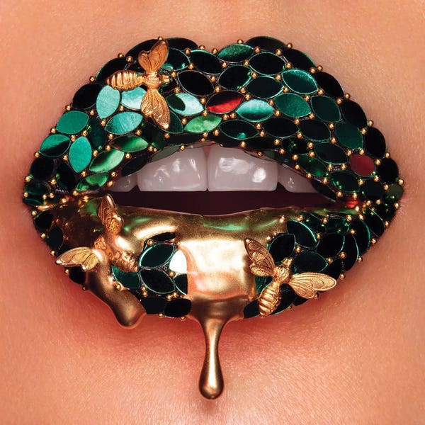 Glam Bedroom: Garden by Vlada Haggerty