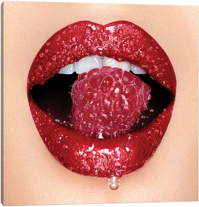 Dewberry Canvas Art Print - Red Passion