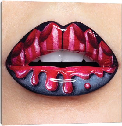 Lipsticks Canvas Art Print - Make-Up Art