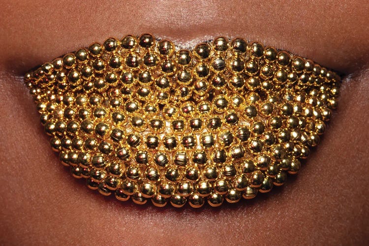 Golden by Vlada Haggerty wall art
