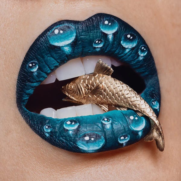 Lips: Catch by Vlada Haggerty