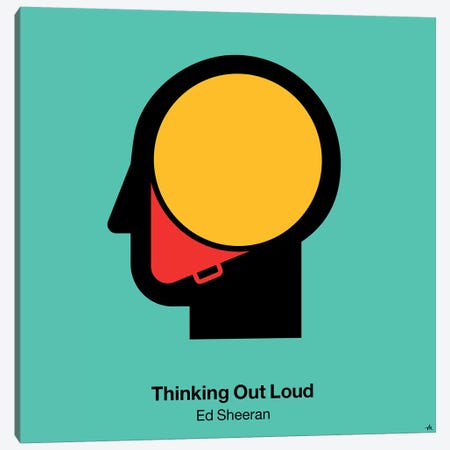 Thinking Out Loud Canvas Print #VHE100} by Viktor Hertz Canvas Art Print