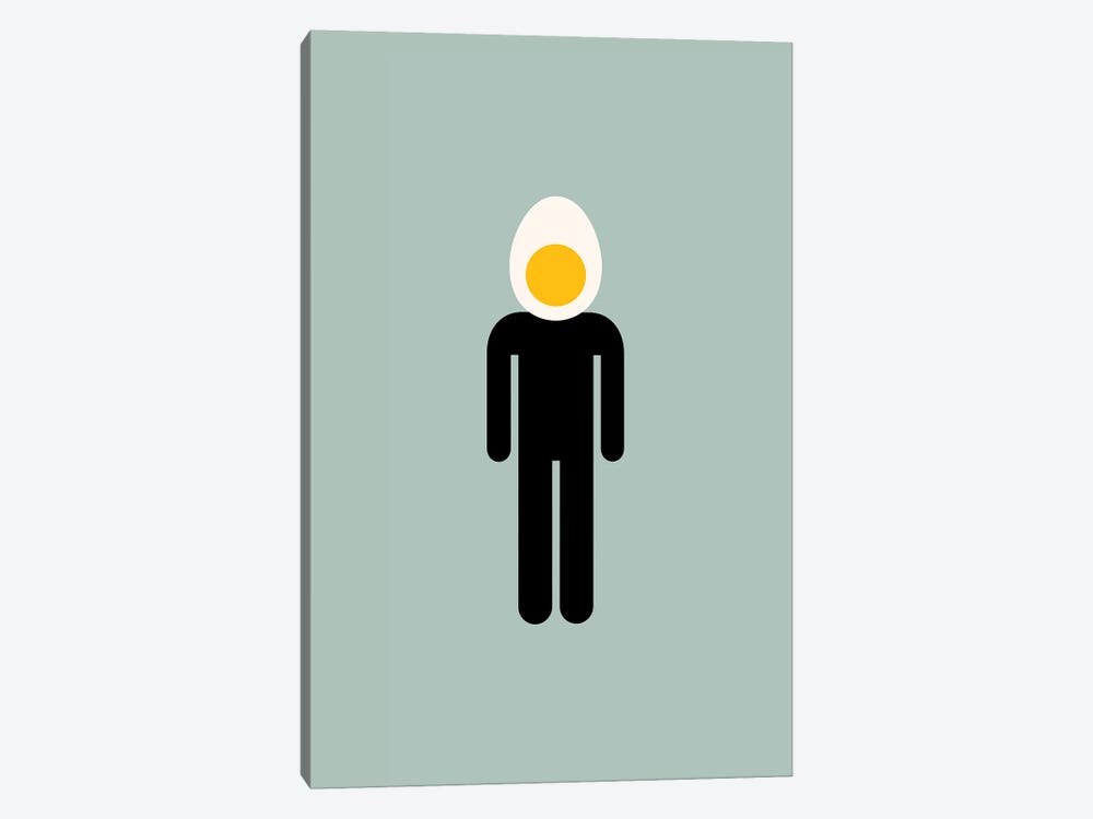 Egg Man by Viktor Hertz 1-piece Canvas Art Print