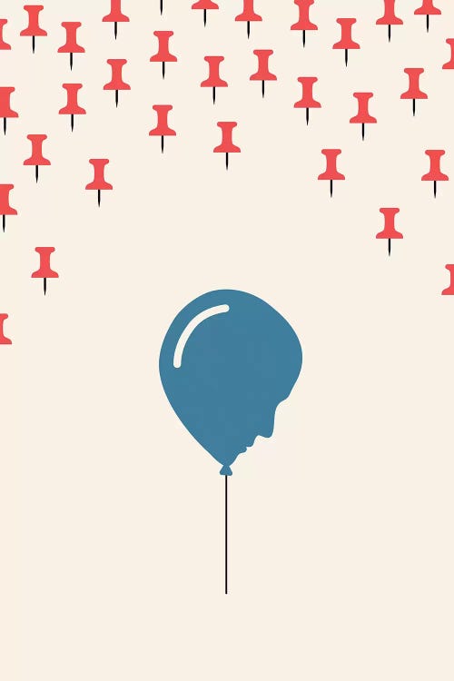 Fragile Head by Viktor Hertz wall art