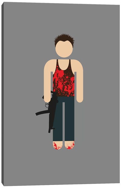 John McClane II Canvas Art Print - Die Hard