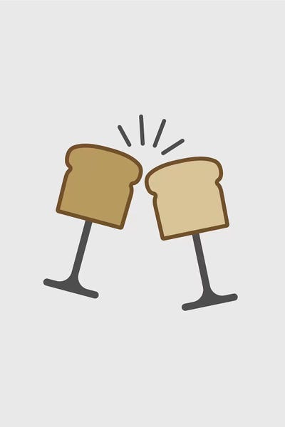 Pop Art Kitchen: Toast by Viktor Hertz