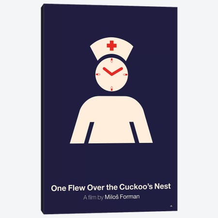 One Flew Over The Cuckoo's Nest Canvas Print #VHE14} by Viktor Hertz Canvas Print
