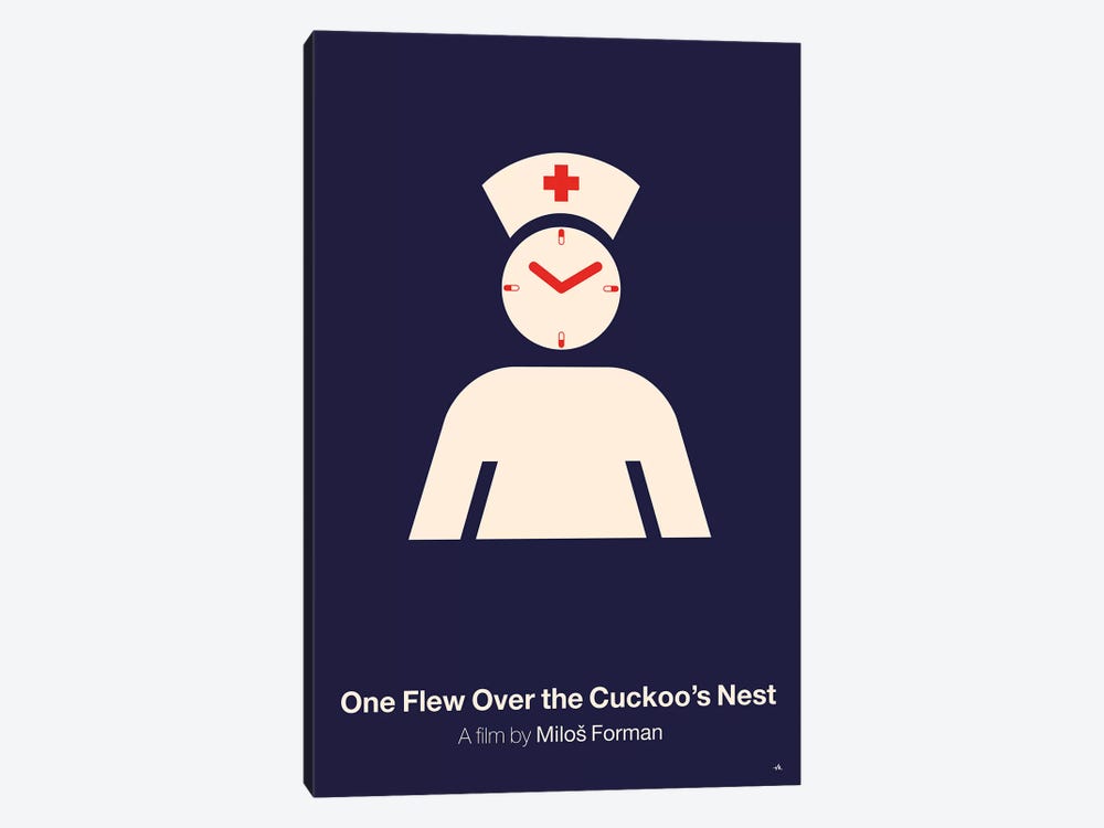One Flew Over The Cuckoo's Nest by Viktor Hertz 1-piece Canvas Print