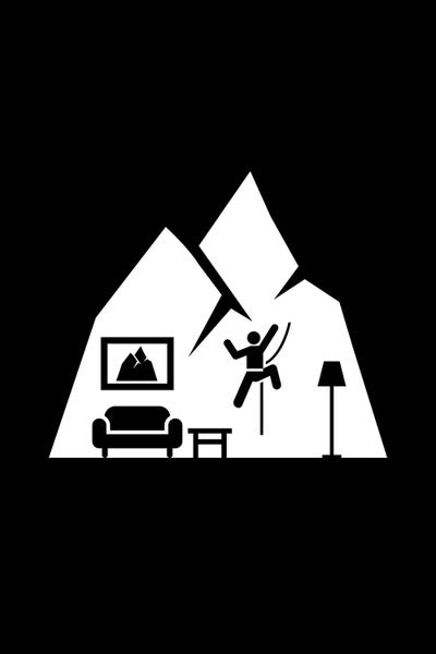 Climbing Up The Walls by Viktor Hertz canvas print