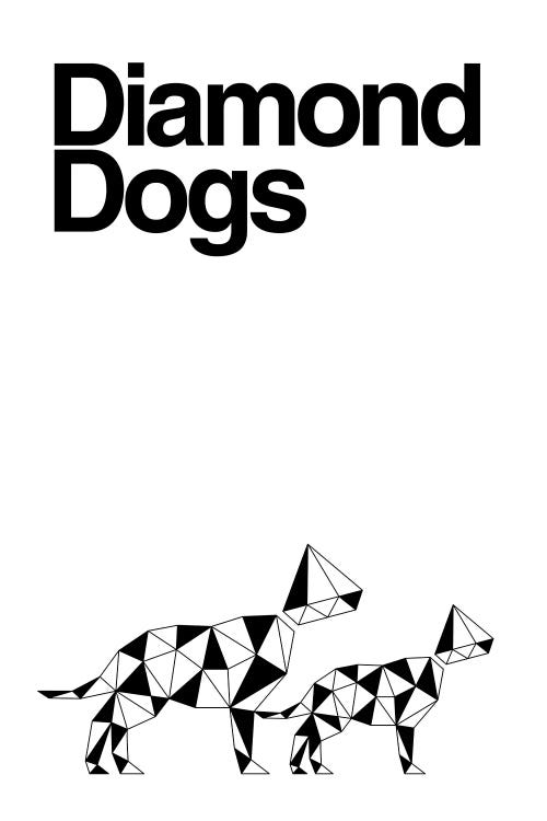 Diamond Dogs In Black And White