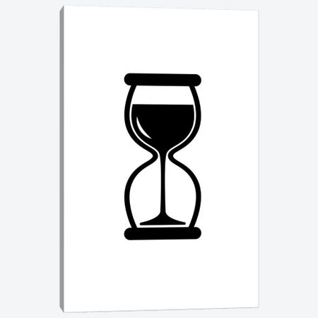 Time For Wine In Black And White Canvas Print #VHE179} by Viktor Hertz Canvas Artwork