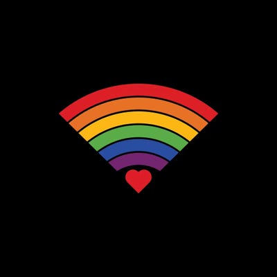 Pride-Fi by Viktor Hertz canvas print