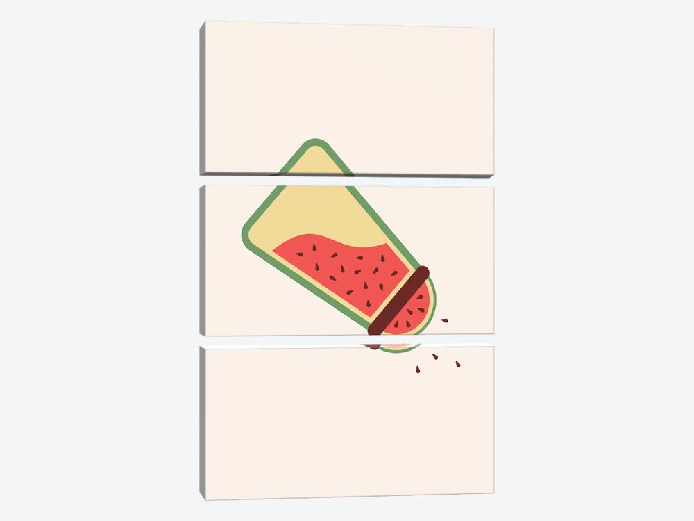 Watermelon Sugar by Viktor Hertz 3-piece Canvas Print