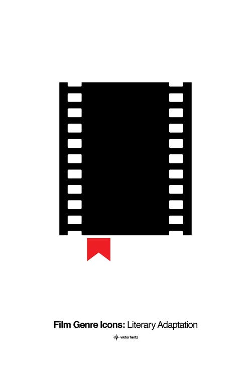 Literary Adaptation Film Genre Icon by Viktor Hertz wall art