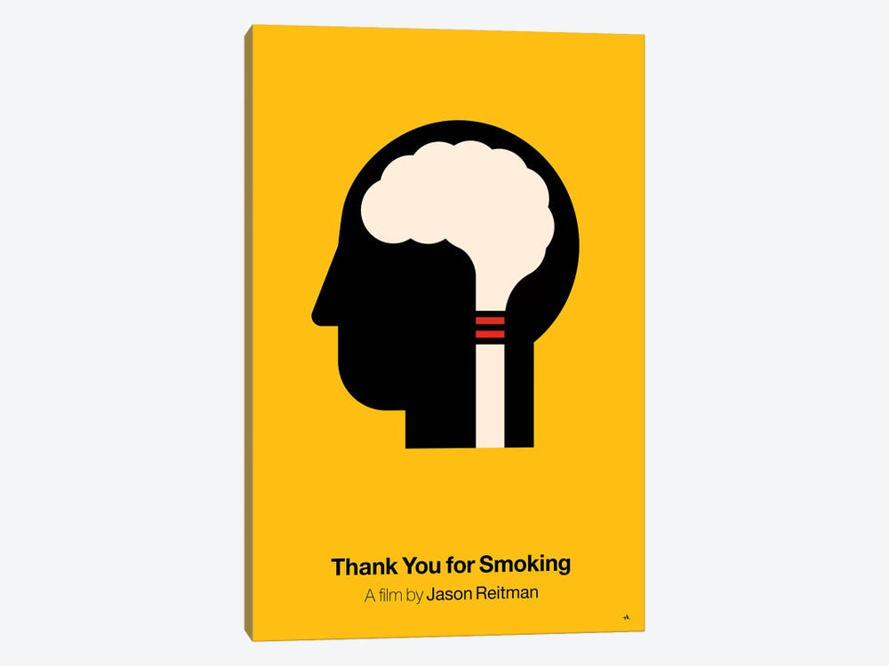 Thank You For Smoking by Viktor Hertz 1-piece Canvas Print