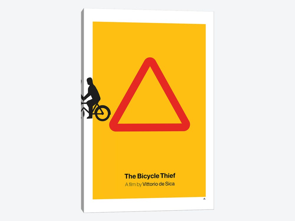 The Bicycle Thief by Viktor Hertz 1-piece Art Print