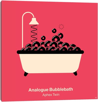 Analogue Bubblebath Canvas Art Print - Viktor Hertz