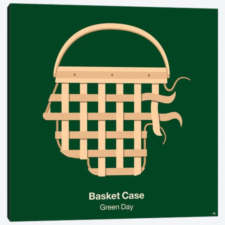 Basket Case Canvas Print #VHE30} by Viktor Hertz Canvas Wall Art
