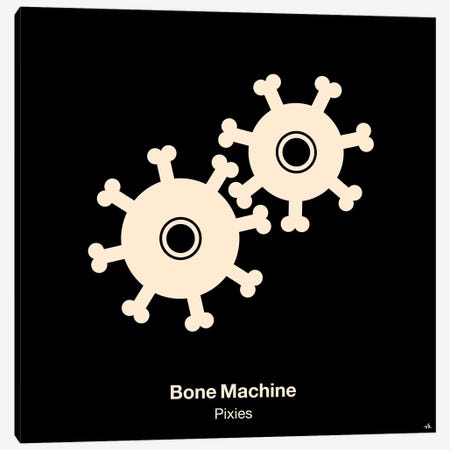Bone Machine Canvas Print #VHE31} by Viktor Hertz Canvas Artwork