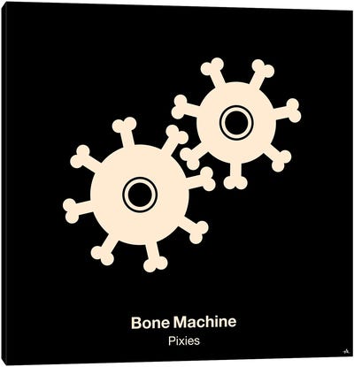 Bone Machine Canvas Art Print - Viktor Hertz