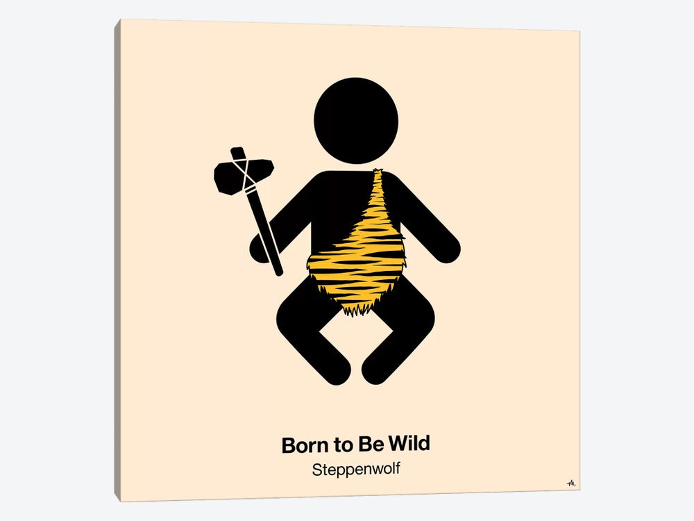 Born To Be Wild by Viktor Hertz 1-piece Canvas Print