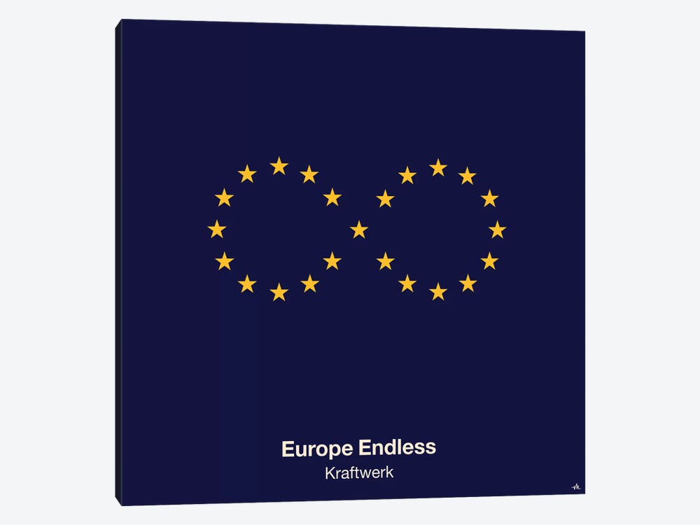 Europe Endless by Viktor Hertz 1-piece Canvas Art Print