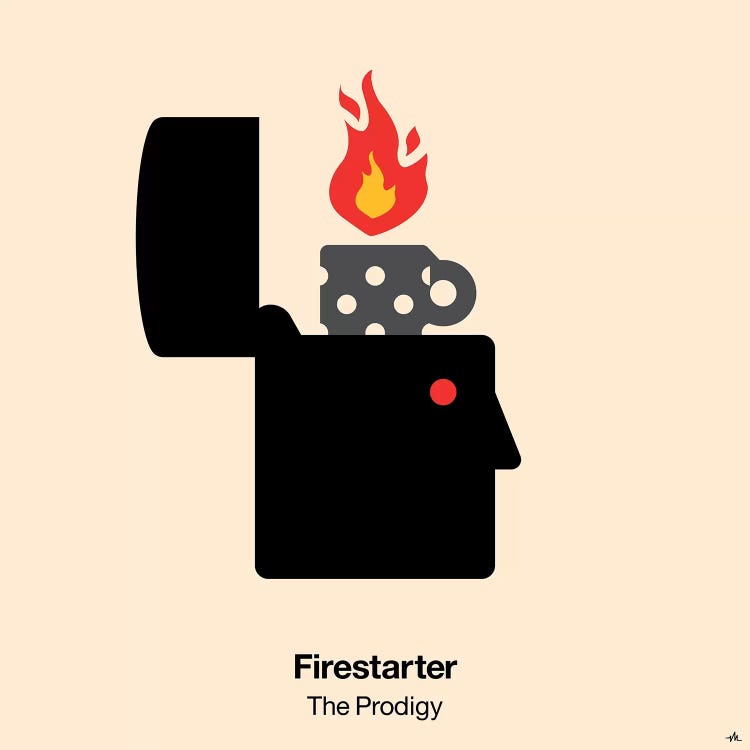 Firestarter by Viktor Hertz wall art
