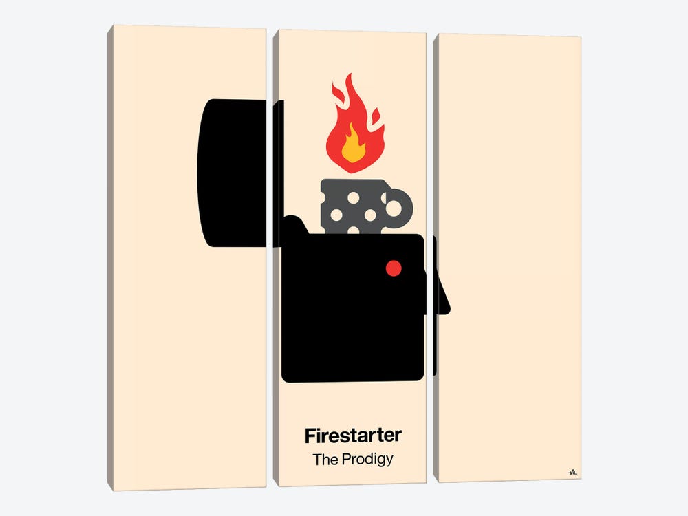 Firestarter by Viktor Hertz 3-piece Art Print