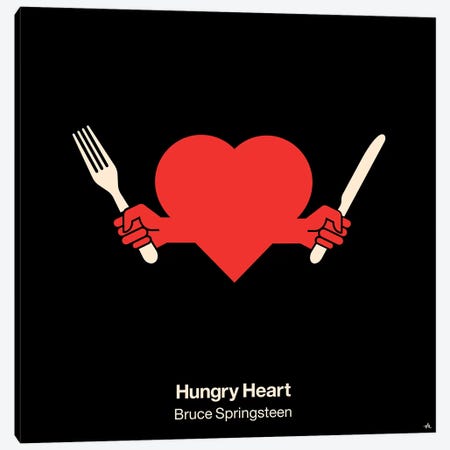 Hungry Heart Canvas Print #VHE54} by Viktor Hertz Art Print
