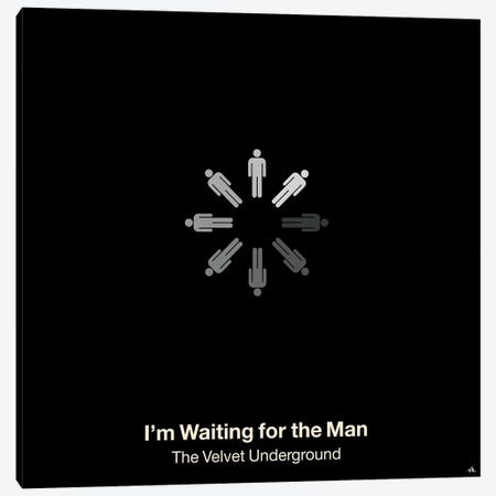I'm Waiting For The Man Canvas Print #VHE55} by Viktor Hertz Art Print
