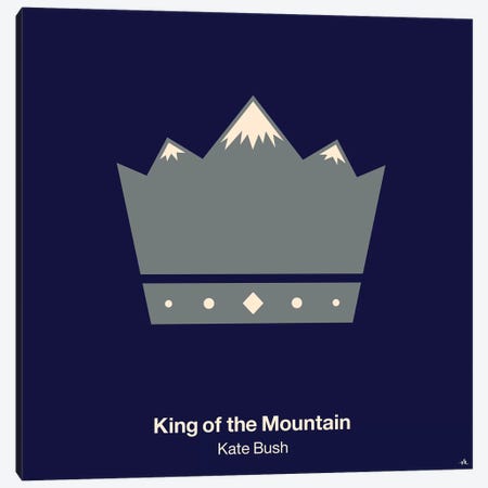 King Of The Mountain Canvas Print #VHE59} by Viktor Hertz Canvas Artwork