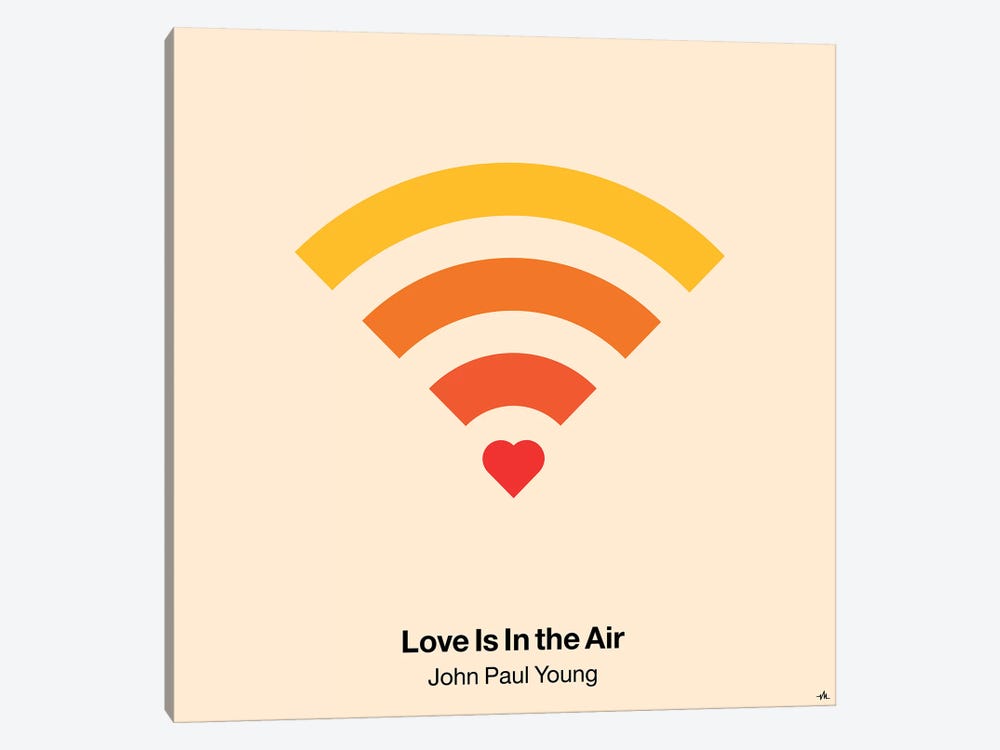 Love Is In The Air 1-piece Canvas Artwork