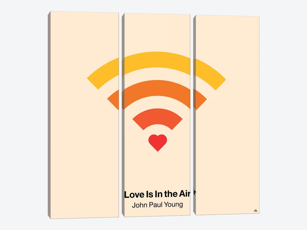 Love Is In The Air by Viktor Hertz 3-piece Canvas Artwork