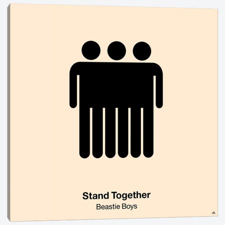 Stand Together Canvas Print #VHE90} by Viktor Hertz Canvas Art