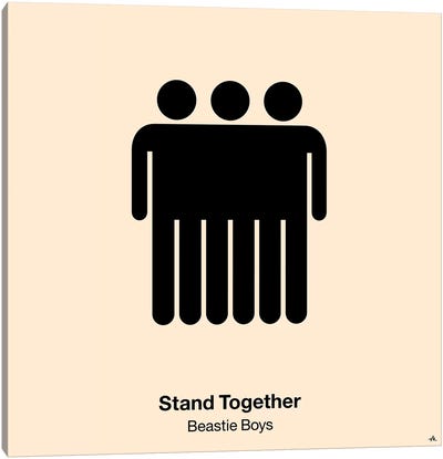 Stand Together Canvas Art Print - Viktor Hertz