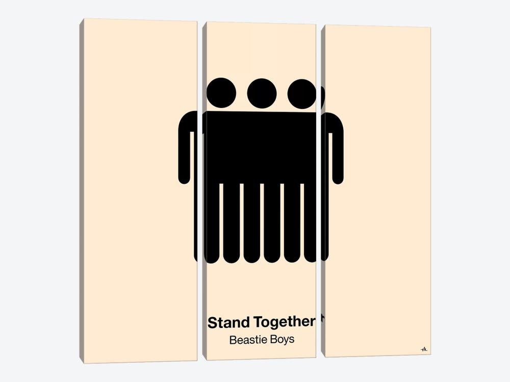 Stand Together by Viktor Hertz 3-piece Canvas Art Print